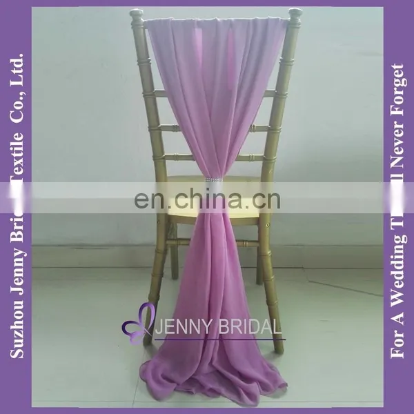 SH043N Chiffon Ruffle Chair Sash photo-4