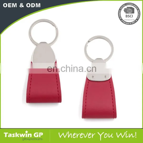 2017 China Factory Modern ODM/OEM Leather Metal Keychain photo-3