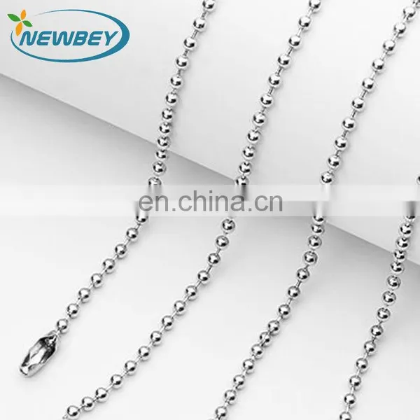 Decorative Metal Stainless Steel Ball Chain For Hang Tag In 1-12mm photo-3