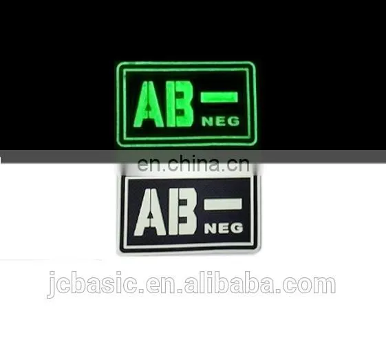 High Quality Custom Soft Glow in the Dark Pvc Patch photo-6