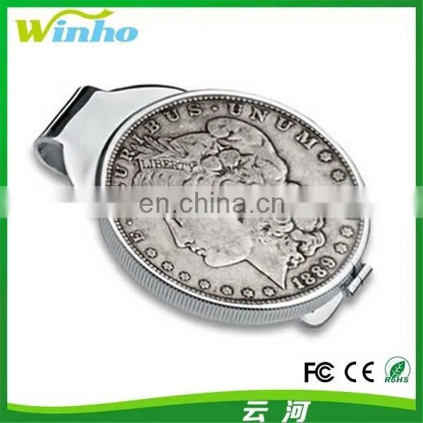 Winho Unique Money Clip With Coin Holder photo-5