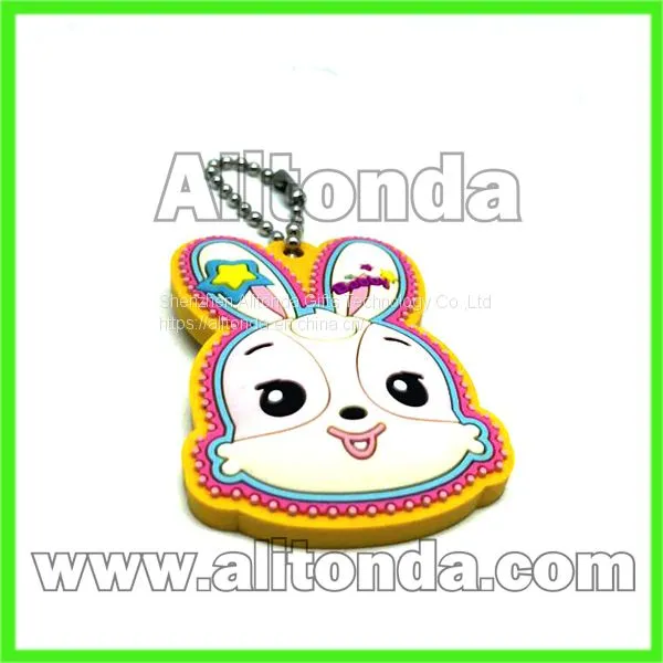 Custom Pvc Soft Cartoon Animal Figure Pendant for Bag Mobile Phone photo-3