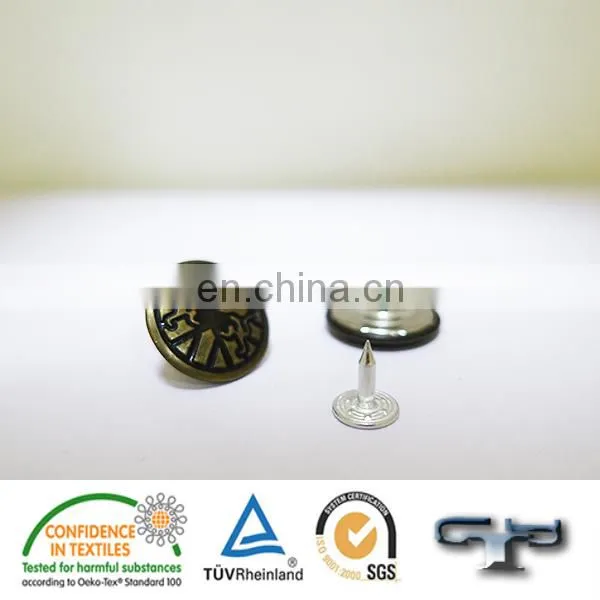 Custom Color Metal Jeans Button Shank Jeans Botones photo-4