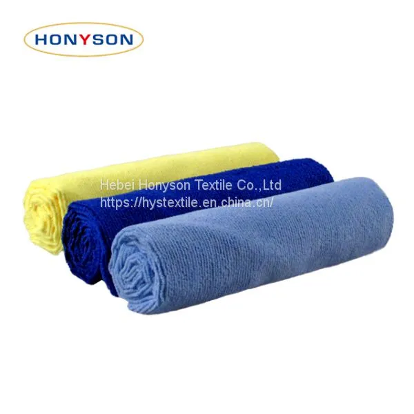 Warp Knitting Laser Cutting Edgeless Microfiber Towel photo-4