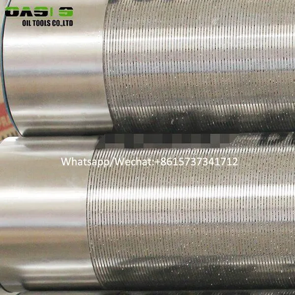 DIN200 Gravel Prepacked Stainless Steel Well Filter Screen Johnosn Water Well Screen photo-2