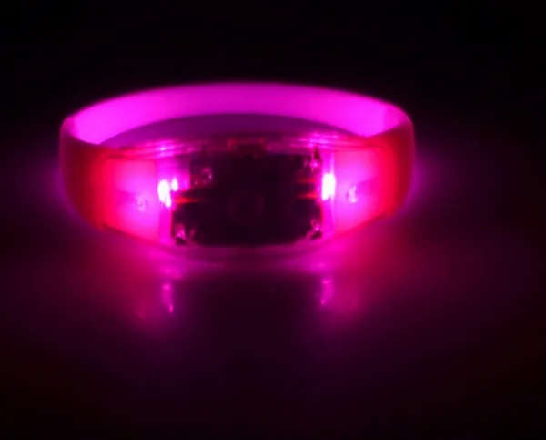 Motion Activated Flashing Glow Bracelets photo-2
