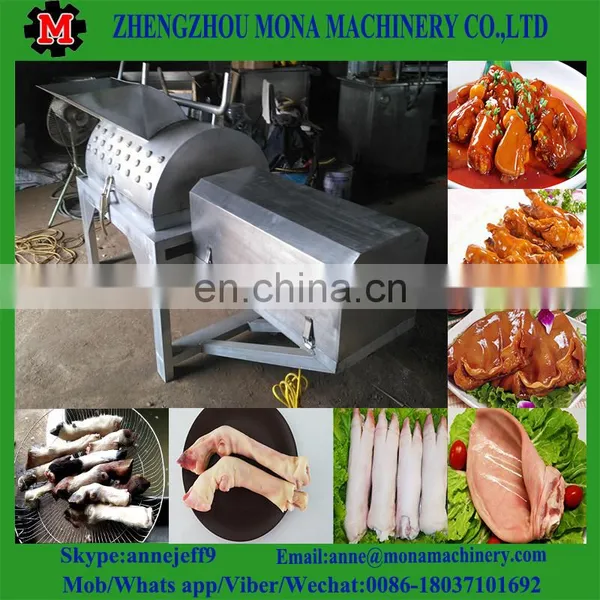 Aemi-automatic Goat Feet Hair Removal Machine | Sheep Feet Hair Cleaning Machine photo-5