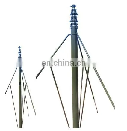 15m Aluminum Mobile Motorized Antenna Telescopic Mast photo-2