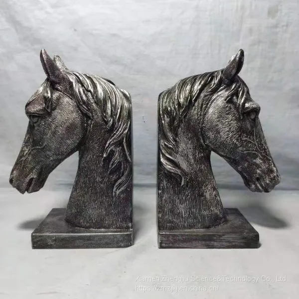 European Creative Gift Resin Horse Book Archives Home Resin Crafts Decorative Supplies Office Supplies Furnishings photo-2