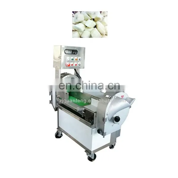 Adjusted by Frequency Converter Vegetable Cutting Machine