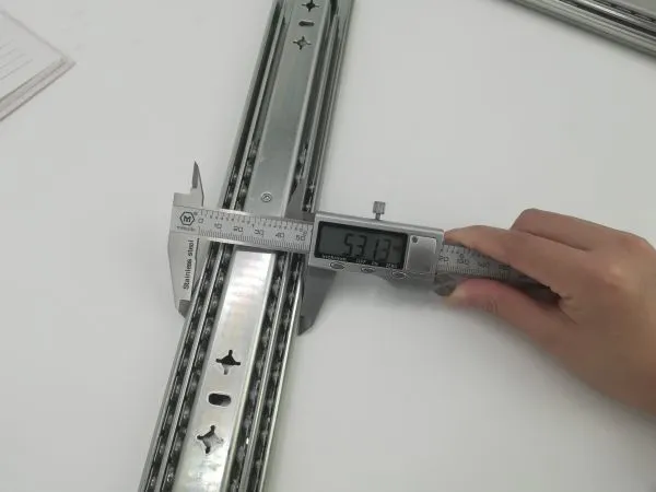 Filta Cold Rolled Steel Ball Bearing Full Extension Side Mount NORMAL Heavy Duty 120kgs Load Rate Drawer Slide 5320 photo-5