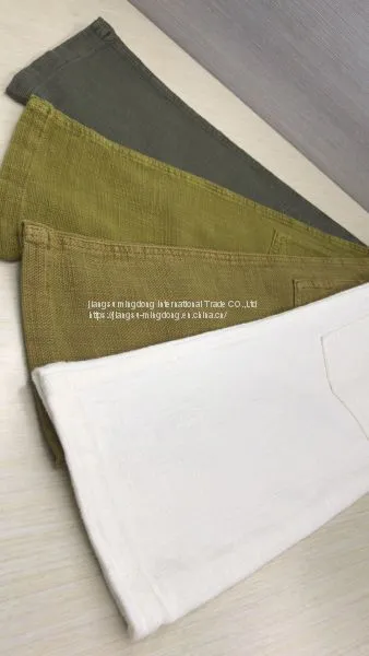 99%Cotton 1%Spandex Slub Dobby Fabric photo-3