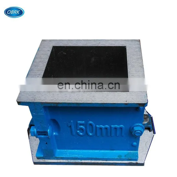 Concrete/Cement Casting Moulds for Testing, Concrete Cast Iron Molds Moulds 150MM Cube photo-4