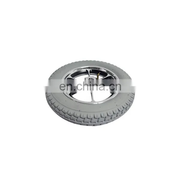 China New Product Wheelchair Rear Wheels With 12 Inch Tyre photo-3
