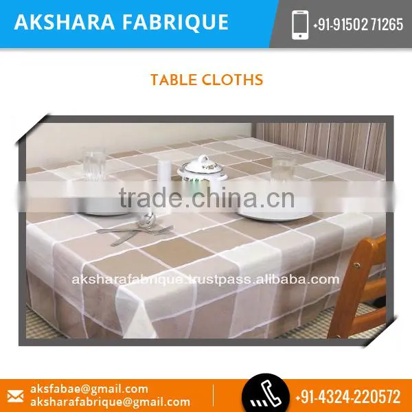 Amazing Range of Fancy Cotton Table Cloth Available at Market Rate photo-3