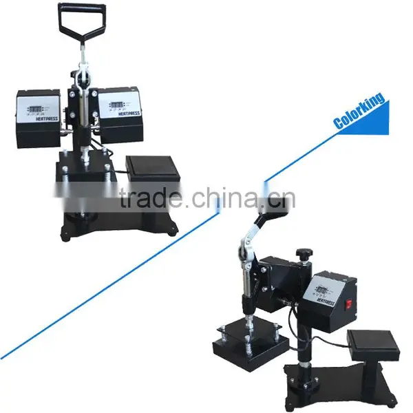 Color King 5"X5" Digital Manual Dual Heating Plates Rosin Heat Press Machine photo-3