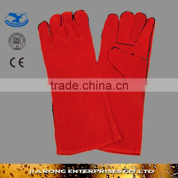 Popular Design Welding Leather Gloves, Leather Welding Gloves, Glove With Long Sleeve LG033