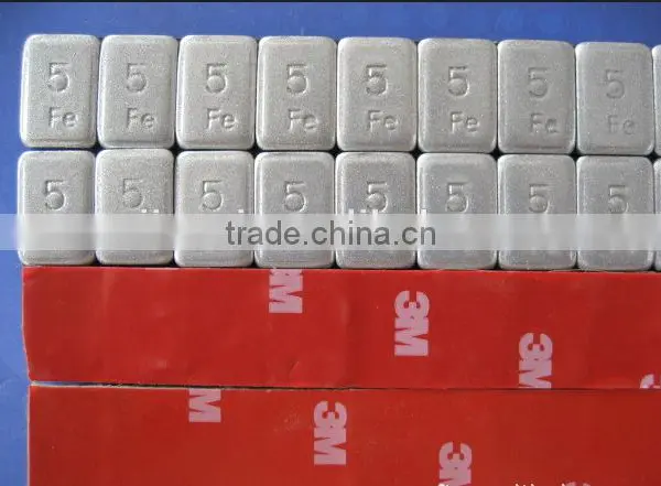 Chinese Automatic Produced Stick on 5g*12 Wheel Balance Weight 4 Kinds Tape photo-2