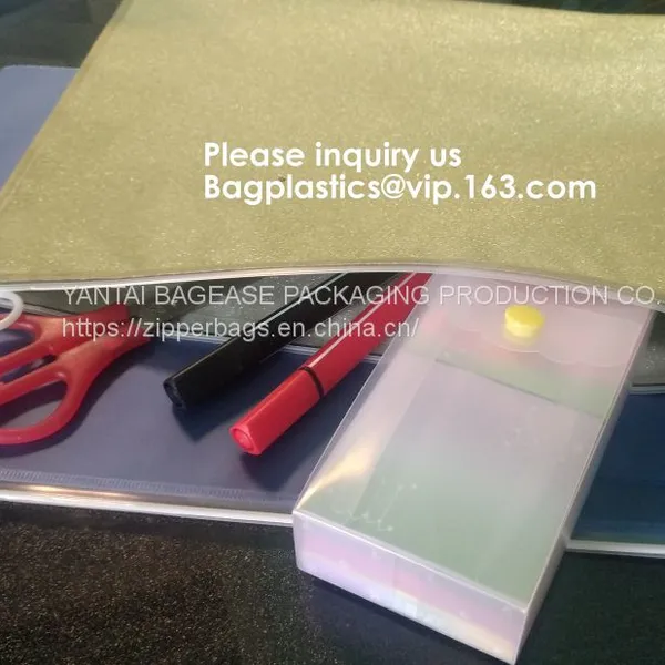 File Folder Paper Document Holder Receipts Organizer Zipper Storage Bag,Zipper Packs for School Office Stationery Slider photo-5
