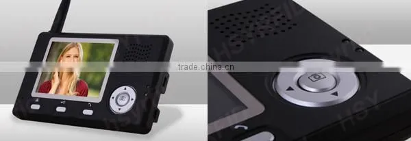 Itercom System Smart Home Door Bell 3.5inch Indoor Monitor COMS Outdoor Camera Wireless Video Door Phone Kit photo-5