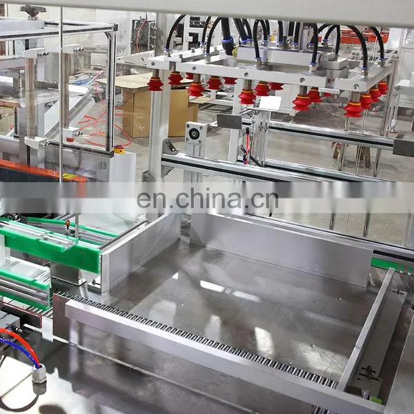 Beverage Bottles Cans Packaging Equipment Bottle Box Case Erector Packer Pick Up Place Type Carton Packing Machine photo-4