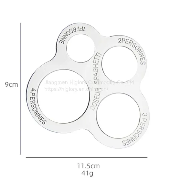 Best Selling Kitchen Gadgets Pasta Measuring Stainless Steel Spaghetti Measure Tool For Cooking photo-4