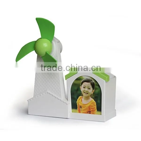 2016 Windmill Shape Popular Desk Promotion Gift Mini USB Fan photo-3