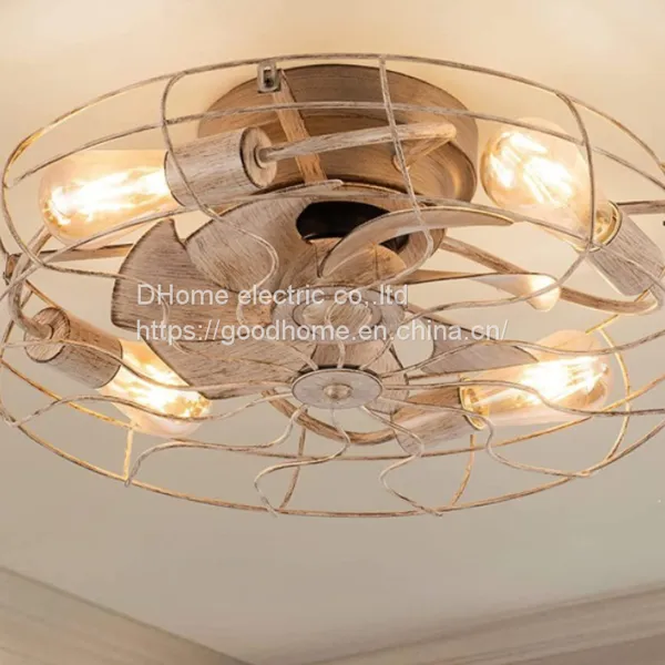 Retro Ceiling Electric Fan Light（Wechat:13510231336） photo-2
