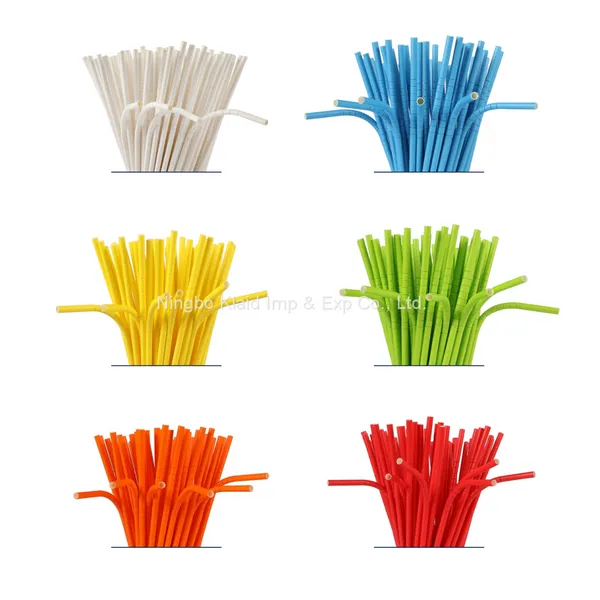 4.5mm Biodegradable And Compostable Individually Packed Bendable Straws (2500/ Ctn) photo-2