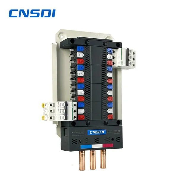 CNSDI 250A MCB Панельный сборочный шинный каркас с 6-ти, 8-ми и 10-ти выходами для распределительной панели
