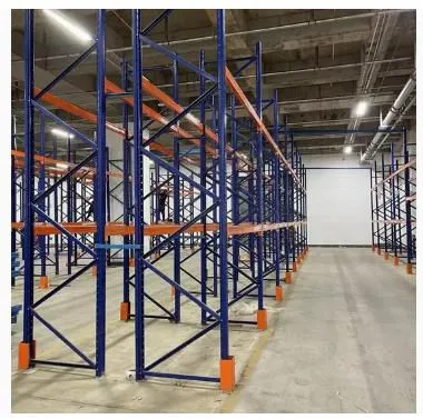 Industrial Heavy Duty Storage Shelves Stacking Units Metal Warehouse Pallet Racking photo-3