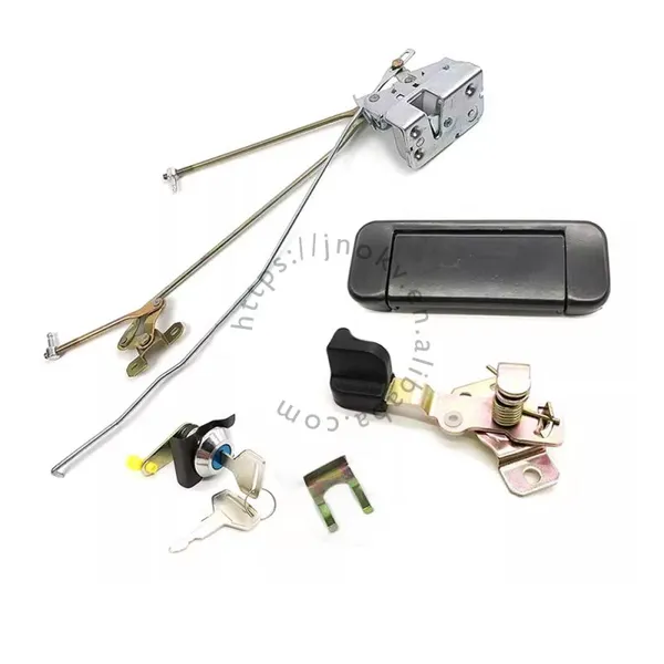 Original SANY Cabin Door Lock Latch Handle Kit | Stainless Steel Pestillo Puerta Cabina for SY75C SY215 Excavators photo-2