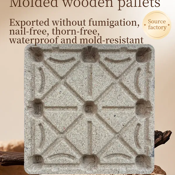 Eco-friendly, Recyclable Molded Wood Pallets — Compliant With European and American Standards — Hassle-Free Export photo-2