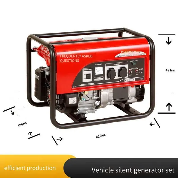 Original Japanese Zetor Honda 12kva Three-phase Vehicle-mounted Generator Set Sht15000ha photo-2