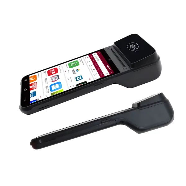 Thermal Receipt Printer and 5.5 Inch Clear Touch Screen Handheld PDA Printer Mobile POS Machine Terminal Printer OS Built-in Google Play and NFC photo-2