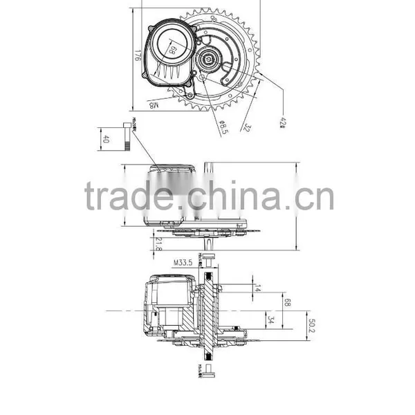 E-BIKE MOTOR KIT, BBS MOTOR KIT photo-4