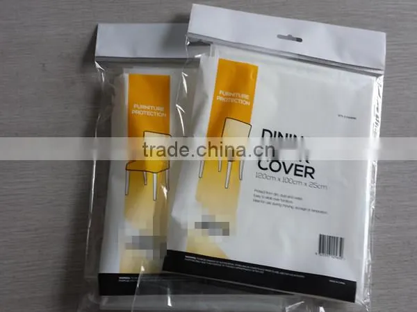 High Quality Clear Plastic Chair Cover With Waterproof photo-2