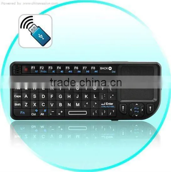 Mini Bluetooth Keyboard With Touchpad and Laser Pointer