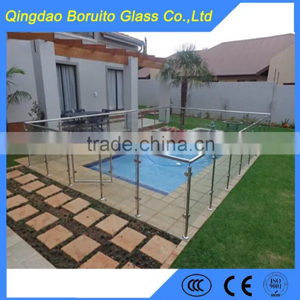 Hot Sale 12mm Tempered Pool Fence Glass Panels Quality Choice photo-2