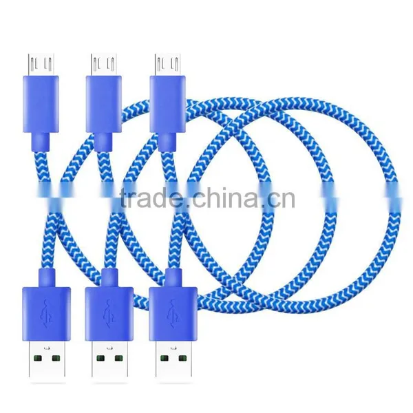 Angled Micro USB 2.0 Sync Charge Data Cable for Android photo-3