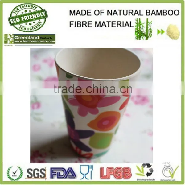 Christmas Bamboo Fiber 300ml Water Cup,colorful Coffer Mug photo-6