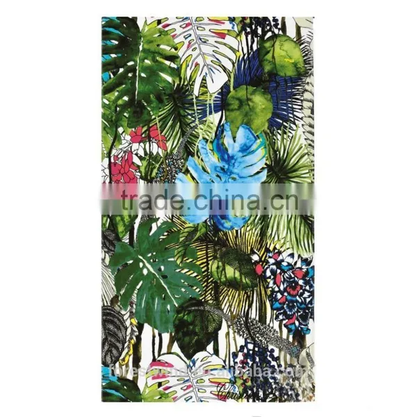 Wholesaler Custom Printed Egyptian Cotton Beach Towel photo-3