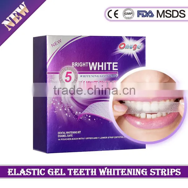 Bright White Teeth Whitening Strips, 30 Minutes Express, Clean Teeth