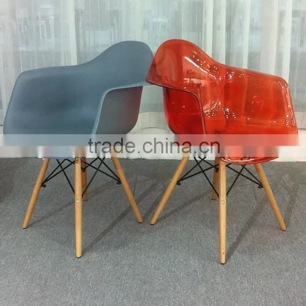 PC Transparent EMES DAW Plastic Chair, HYX-602 photo-4