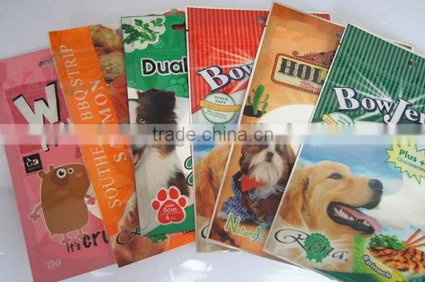 Custom Print Clear Front Silver Back Zip Lock Pet Food Bag photo-5
