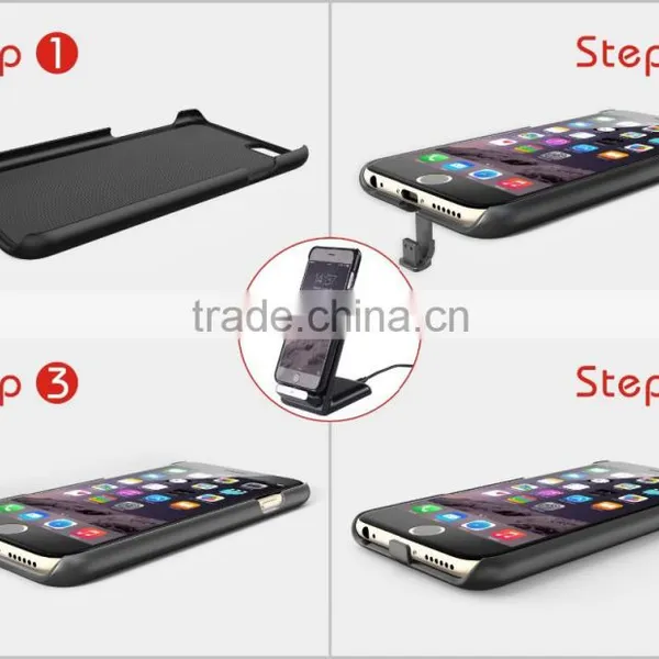 qi Universal Wireless Charger Receiver Case for IPhone 6 photo-4