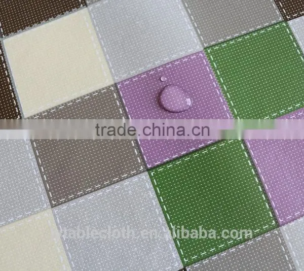 PVC Compound Non-woven Fabric Tablecloth photo-5