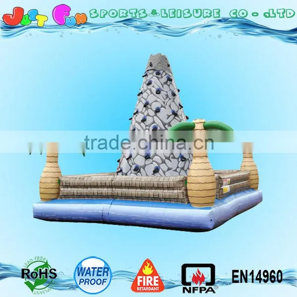 Tropical Inflatable Mountain Climbing,kids Inflatable Rock Climbing Walls photo-2