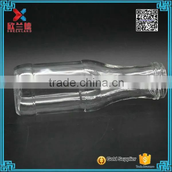200ml Empty Glass Bottle Milk Bottle With Screw Lid Yogurt Bottles photo-5