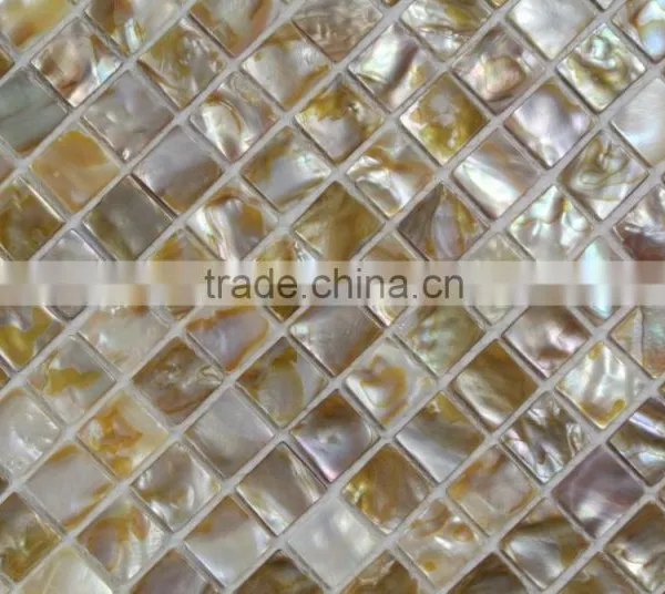 Square Pattern Chinese Freshwater Shell Mosaic Tile,bathroom Wall Tile photo-4